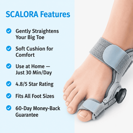 The Scalora BunionEase™ - Fix Your Bunion, Walk Pain-Free Again