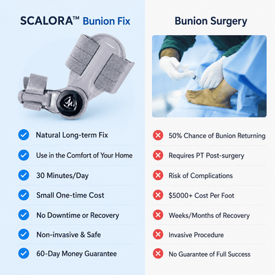 The Scalora BunionEase™ - Fix Your Bunion, Walk Pain-Free Again