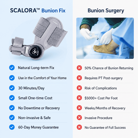 The Scalora BunionEase™ - Fix Your Bunion, Walk Pain-Free Again